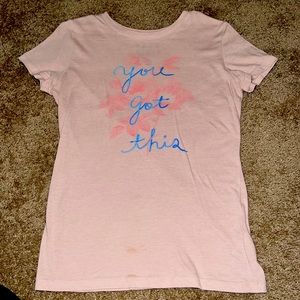 AERO Pink Short Sleeve You Got This Shirt 🧡